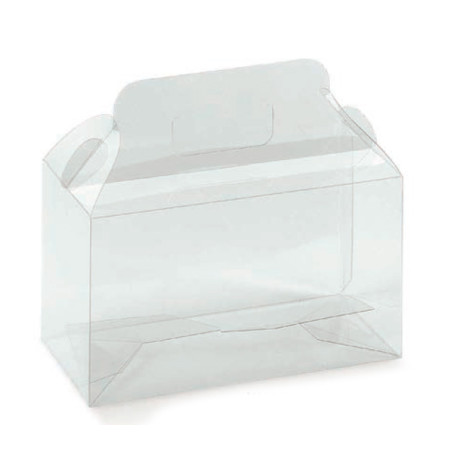 Caja acetato transparente para frascos 130x60x90mm