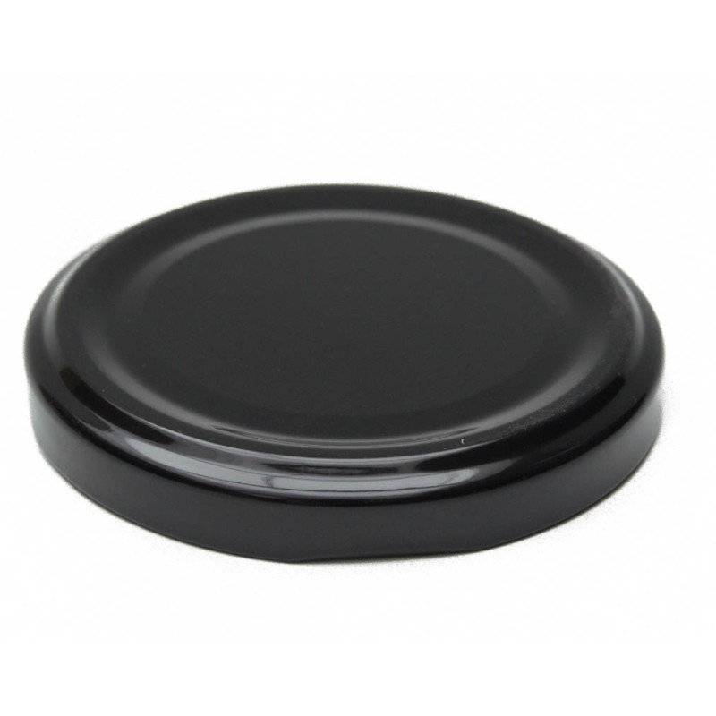 Coperchio metallico nero