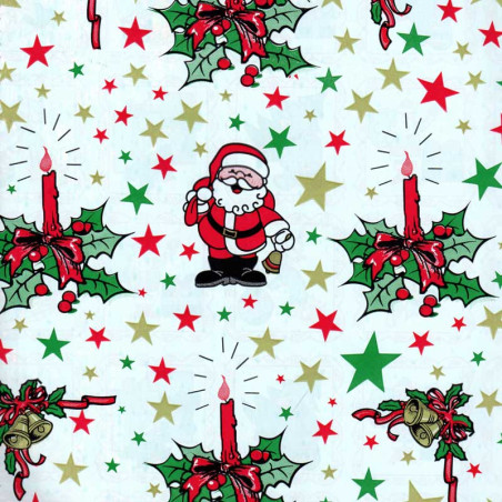 papel de embrulho liso branco natal4