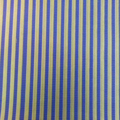 emballage papier kraft naturel lignes bleues verjurado