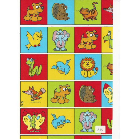 papel de embrulho kraft verjurado natural animais