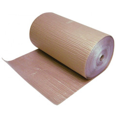 Plastico de Burbujas para Embalaje Laminado con Papel  KRAFT 160cmx175m
