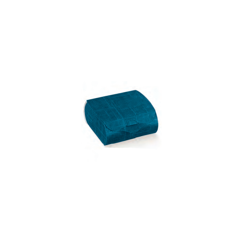 Caixa juta blu couvette 65x45x30mm