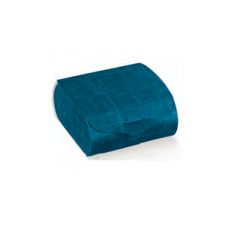 Caixa juta blu couvette 65x45x30mm
