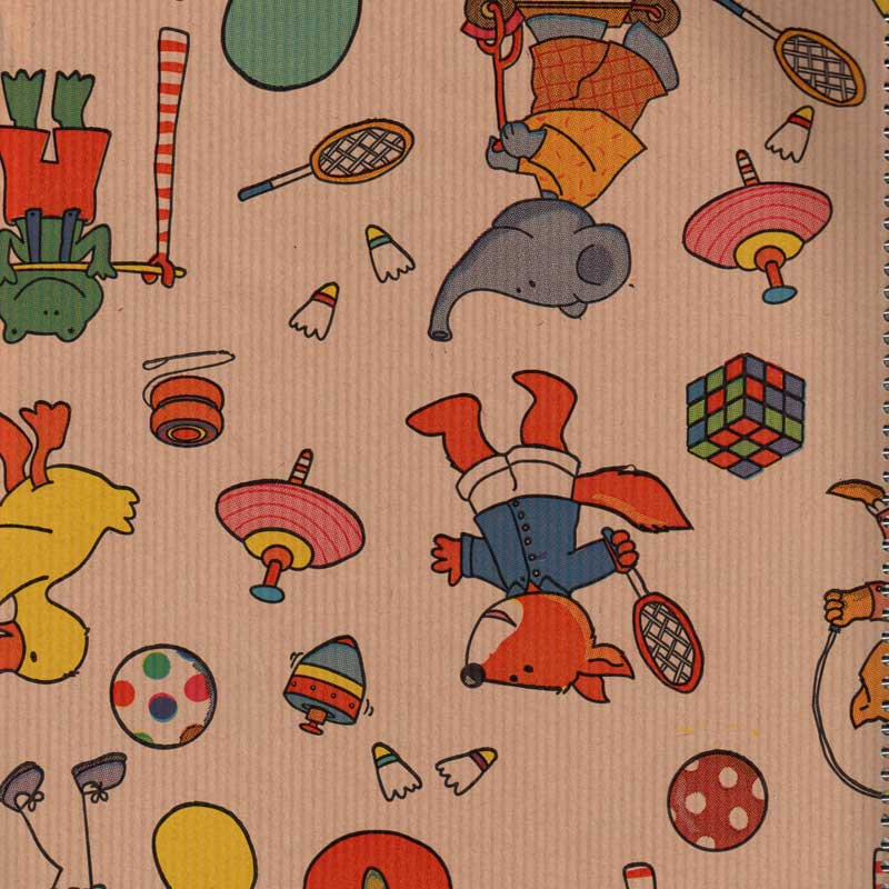 papel de embrulho kraft verjurado natural infantil