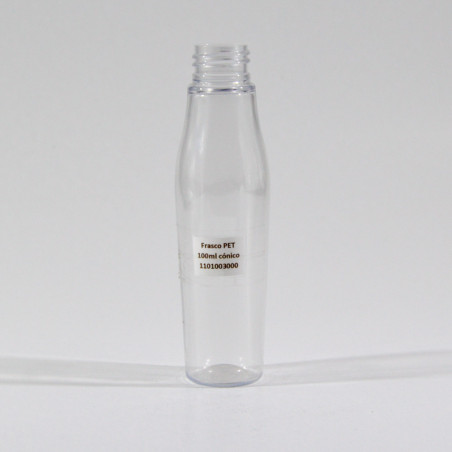 Tarro PET 100ml cónico