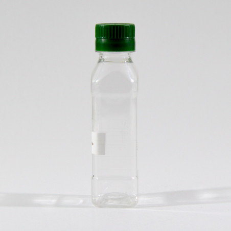 Garrafa PET 100ml quadrada