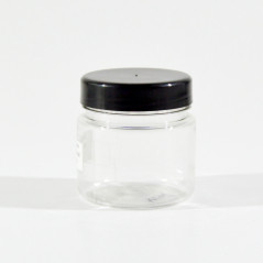 PET-Flasche 100 ml zylindrische Modell bl