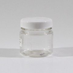 PET-Flasche 100 ml zylindrische Modell bl