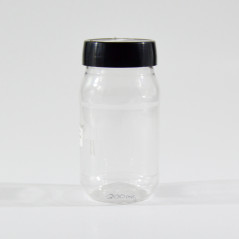 Bouteille PET 300 ml modèle cylindrique bl