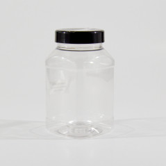 Frasco PET 400ml quadrado modelo bl Frasco PET 400ml quadrado modelo bl