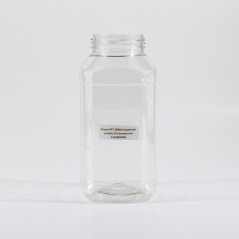 Tarro PET 1000ml cuadrado modelo bl