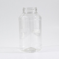 PET-Flasche 1000 ml quadratische bl