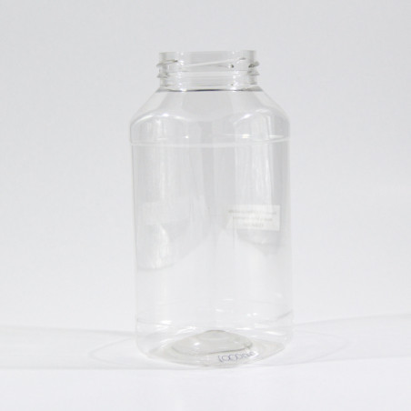 Frasco PET 1000ml quadrado modelo bl