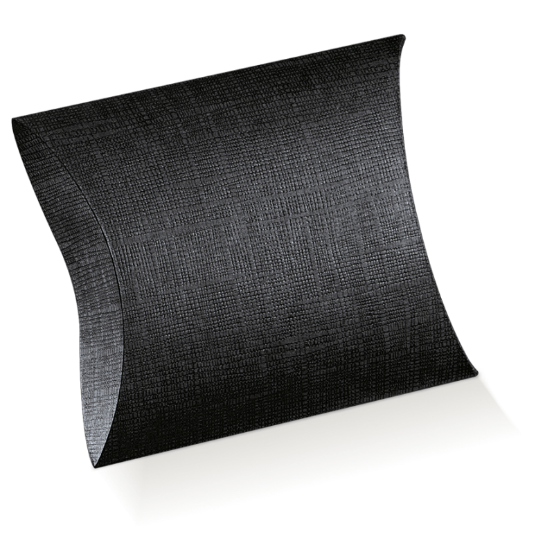 Caixa Cartolina Busta 170x130x40mm Seta Nero