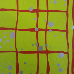 pianura avvolgendo le macchie d'argento verde luce di carta