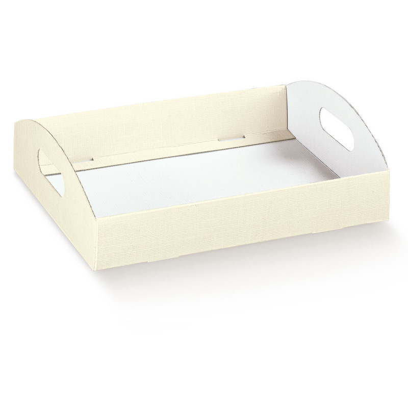 Box white balls for 1 bottle with window