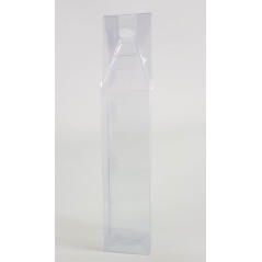 boîte transparente pour les bouteilles