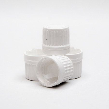 Coperchio in plastica pp18 con contagocce