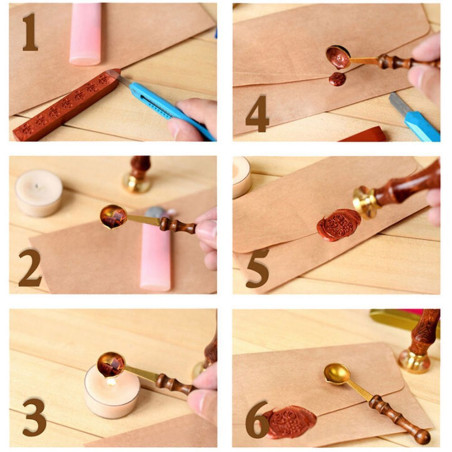 Cuillère pour cire à cacheter