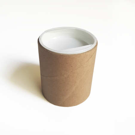 Caixa redonda para chá