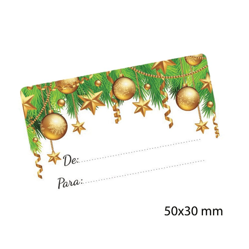 Etiqueta de Natal 4