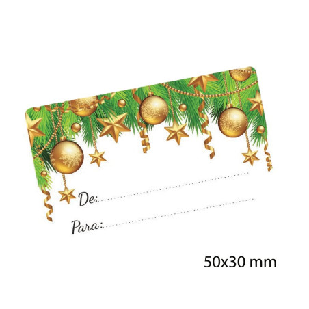 Etiqueta de Natal 4