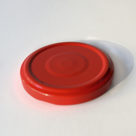 Couverture Métallique Rouge