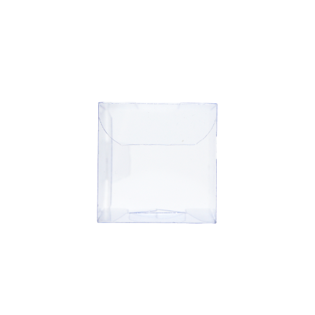 Caixa acetato transparente scatto 40x40x40mm