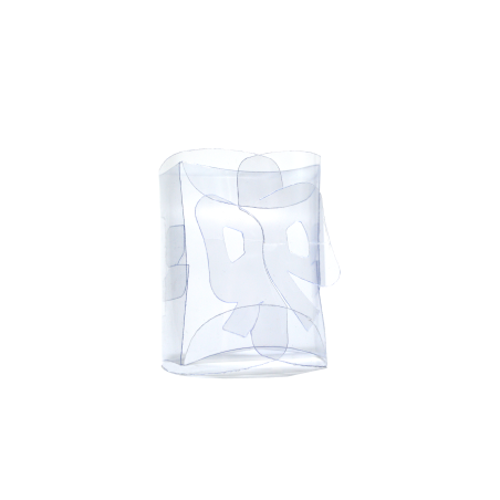 Caja Lazo 70x60x30mm Bolas Blancas