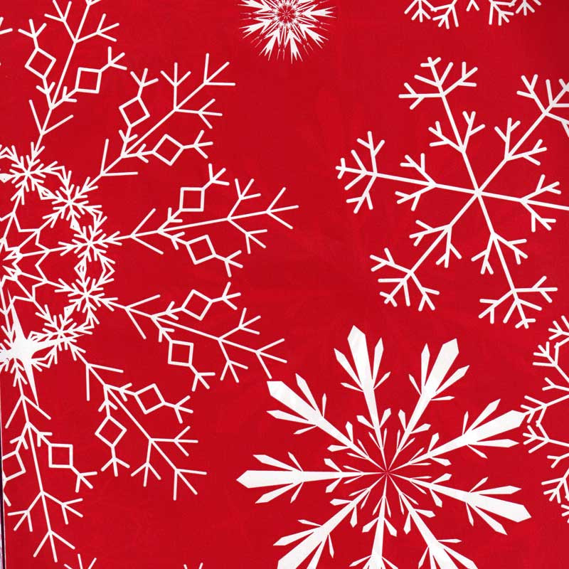 papel de embrulho liso vermelho neve