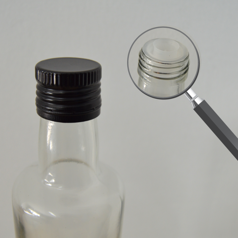 Tampa roscada com vertedor II