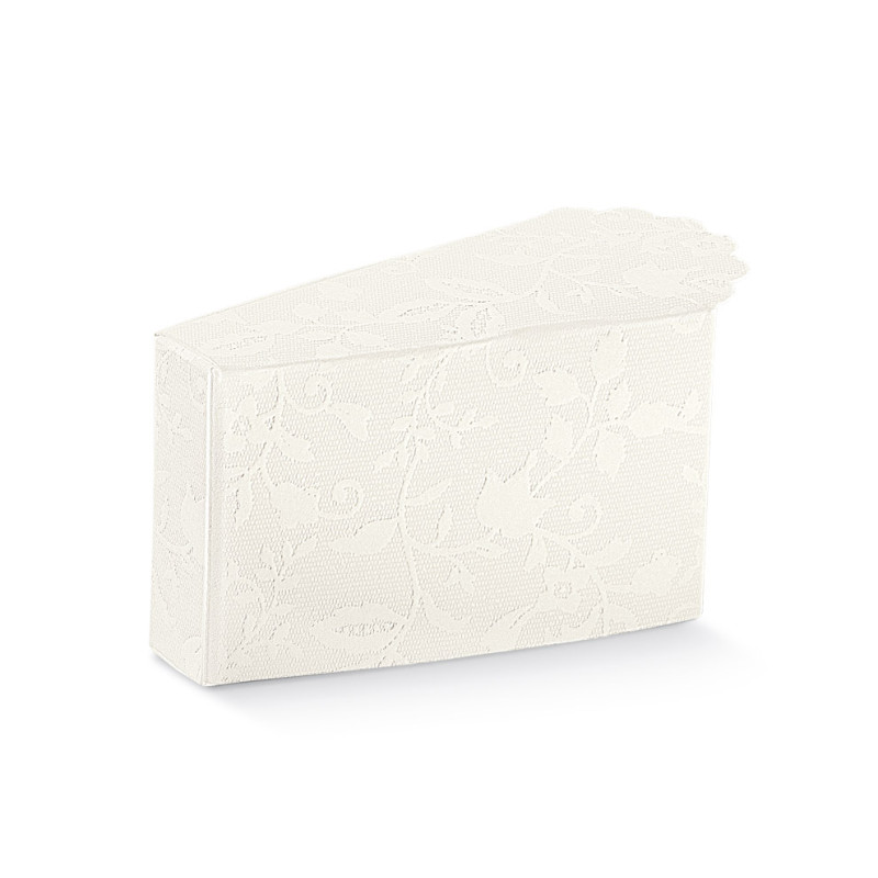 FETTA TORTA C/PIZZO harmony bianco 80x45x50