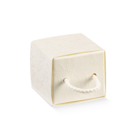 CASSETTO c/cordino harmony bianco 45x45x40