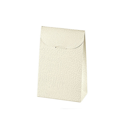 SACCHETTO pelle bianco 90x45x130