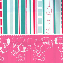 plaine de papier d’emballage porte stripes