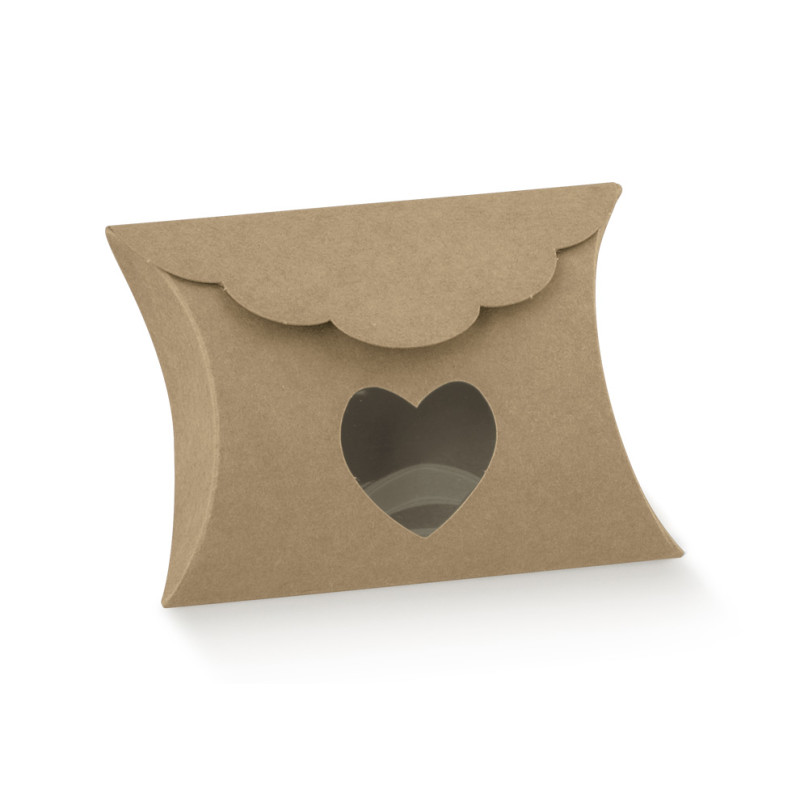 BUSTA C/FINESTRA CUORE Avana 80x85x30