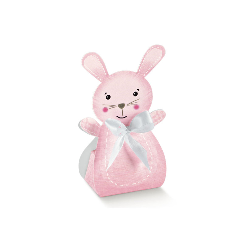 CONIGLIO amici rosa 60x40x110