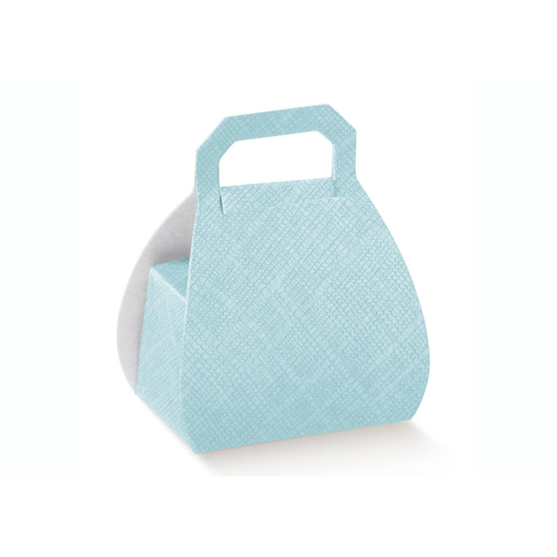 BORSA seta celeste H.80