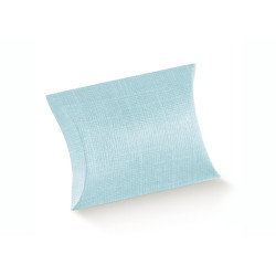 Caixa almofada seta celeste 70x70x25