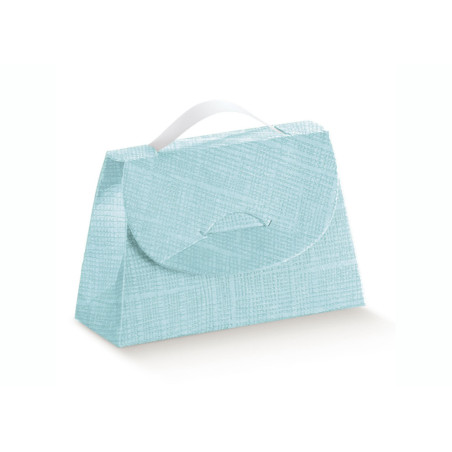 CARTELLA seta celeste 85x30x55