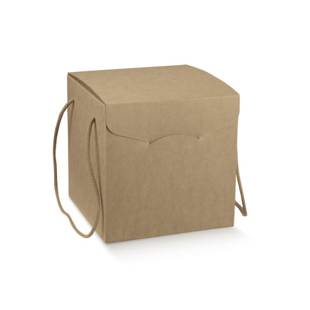 SEGRETO c/cordini avana 210x210x210