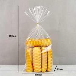 Sachet en cellophane pp 750grs