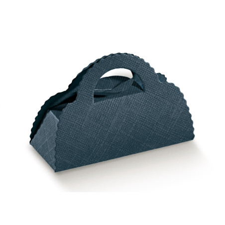 BORSA CLIP juta blu 100x40x68