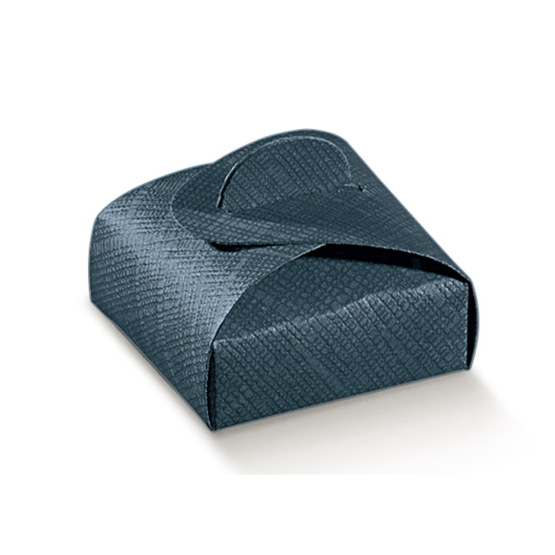 MINIASTUCCIO juta blu 47x47x17