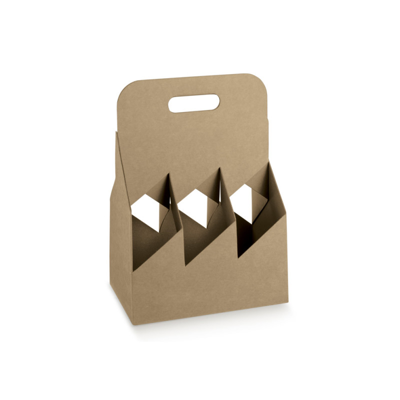 CESTELLO 6 BOTTIGLIE avana 270x180x350