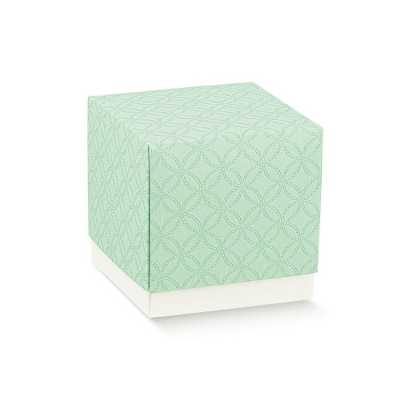 FLEUR (senza finestra) matelasse verdino 90x90x90