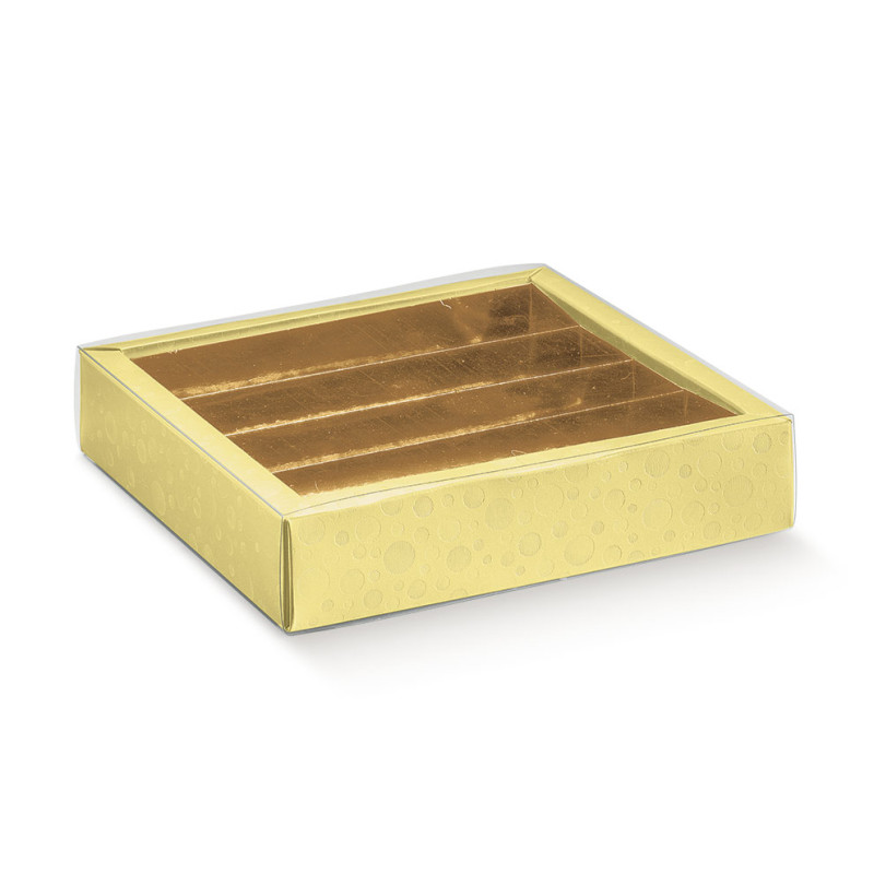 INSERTO 35mm. sfere giallo 145x145x35