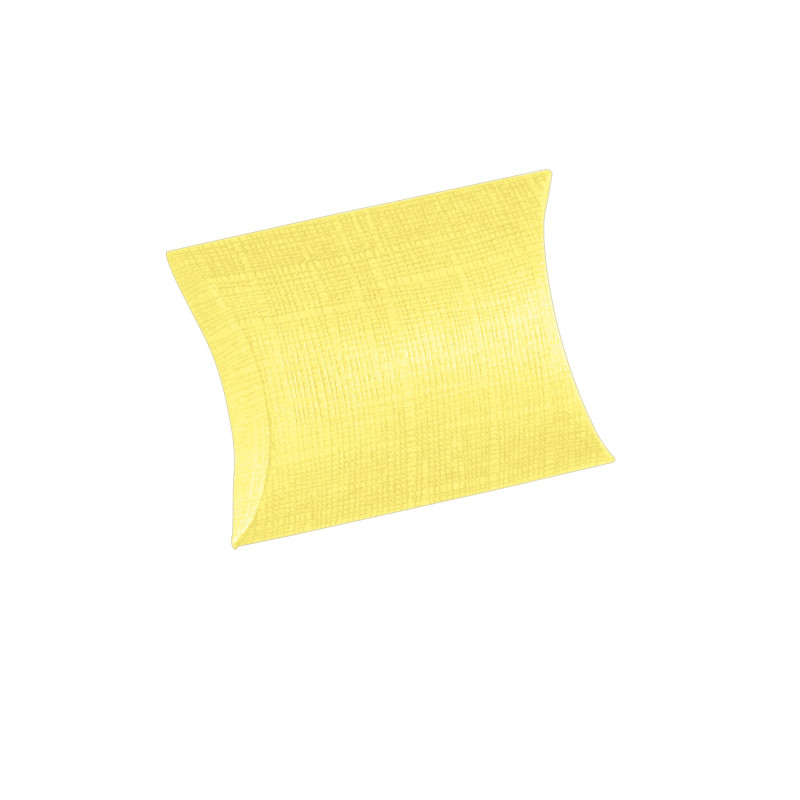 BUSTA seta giallo 70x70x25
