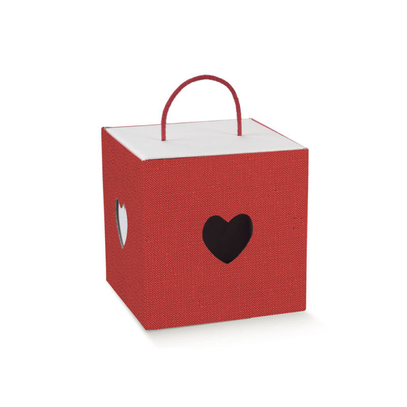 IN C/CO.245X245X180 LINO ROSSO